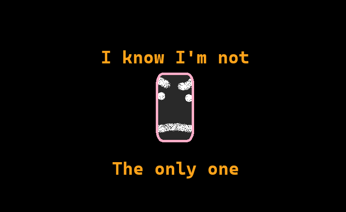 Reflection of angry face in phone screen